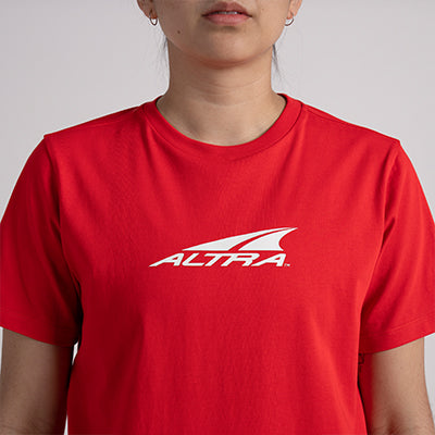 WOMEN'S EVERYDAY RECYCLED TEE - RED